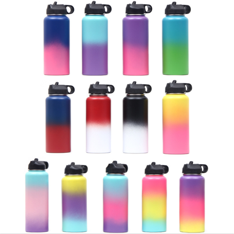 Double Wall Vacuum Insulated Stainless Steel Leak Proof Sports Water Bottle 40oz 32oz 22oz from China supplier